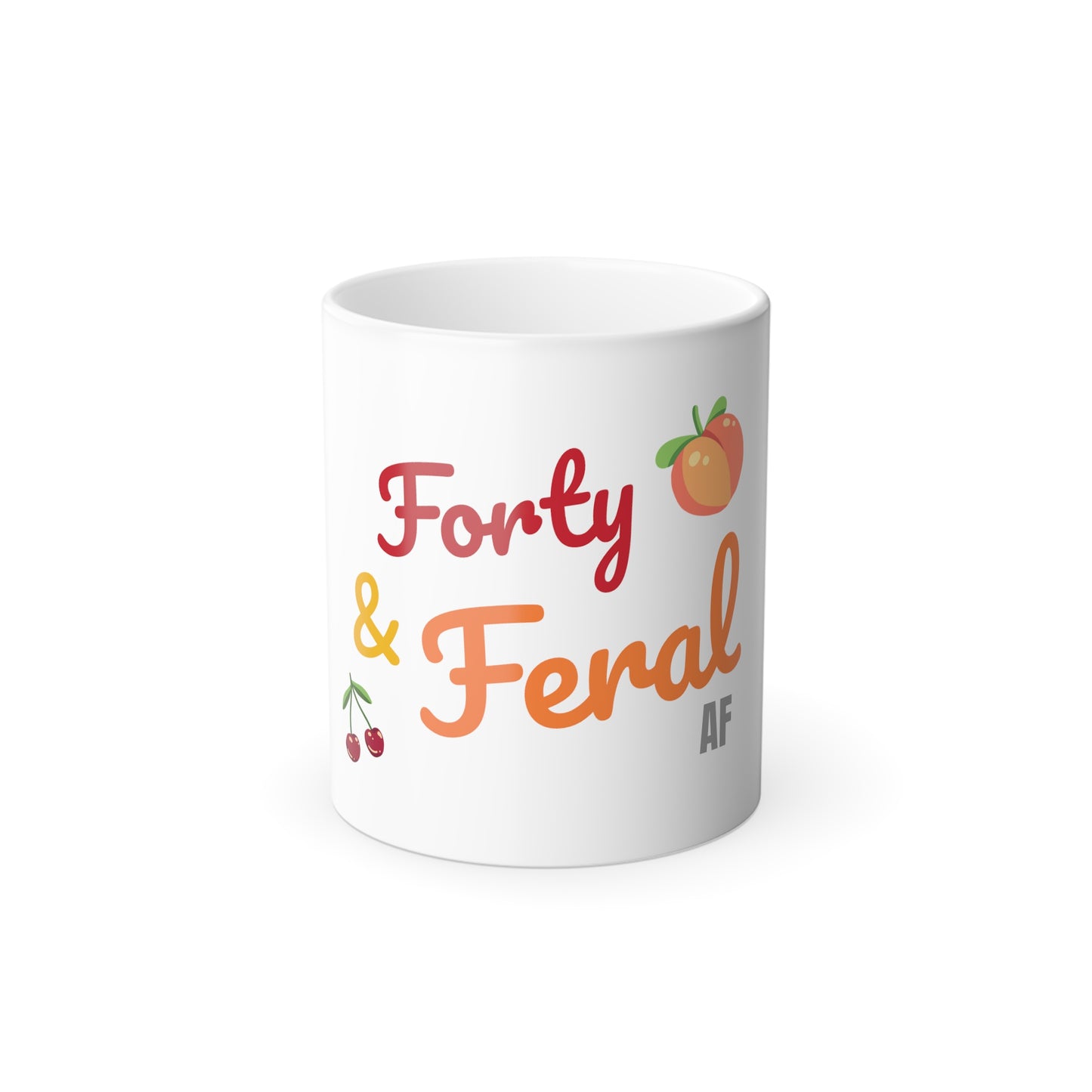 Forty & Feral AF Color Morphing Mug, 11oz